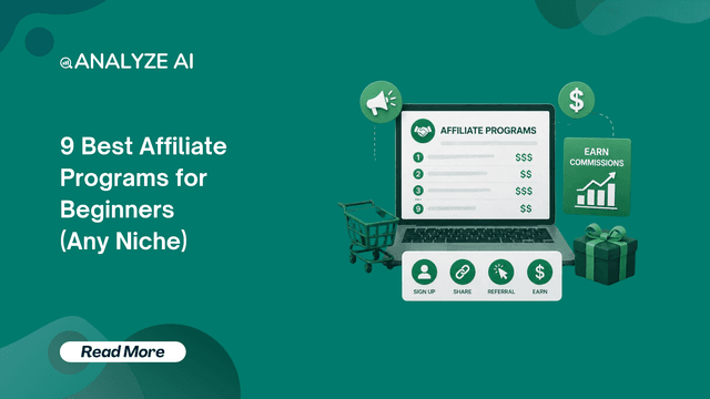 9 Best Affiliate Programs for Beginners (Any Niche)