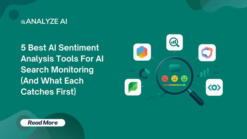 Best AI Sentiment Analysis Tools for AI Search Monitoring