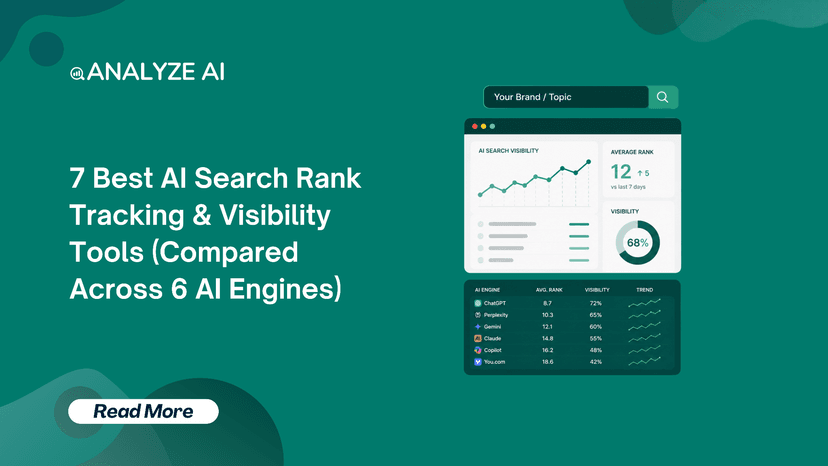 AI Search Rank Tracking Tools: 7 Best Compared