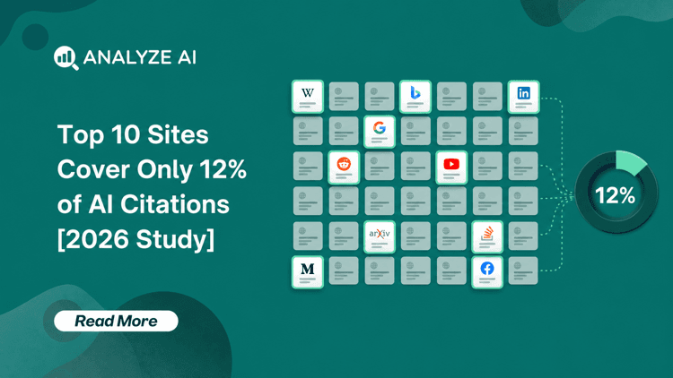 Featured image for Top 10 Sites Cover Only 12% of AI Citations [2026 Study]